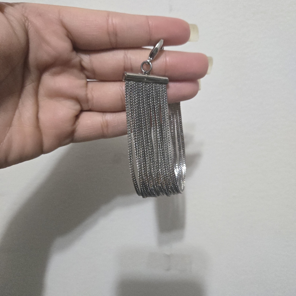 H&M Silver Multi-Strand Bracelet